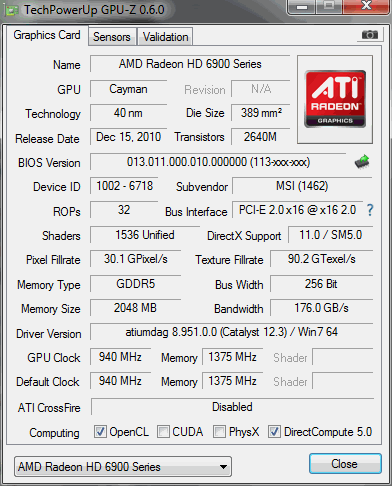 MSI R6970 Lightning