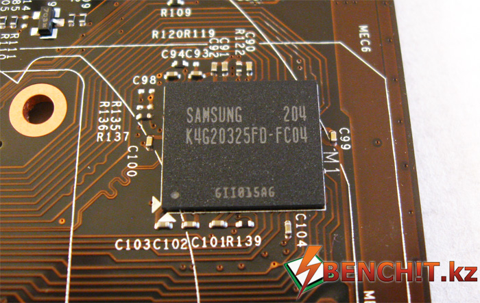 MSI GTX 650 Power Edition OC - память Samsung