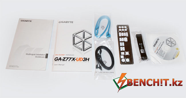 Комплектация Gigabyte GA-Z77X-UD3H