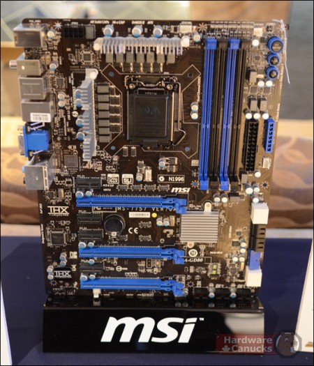 Материнская плата MSI Z77A-GD80 с поддержкой процессоров Ivy Bridge