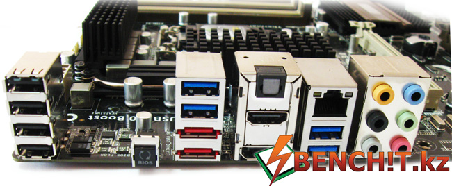 Интерфейсная панель ASUS SABERTOOTH Z77